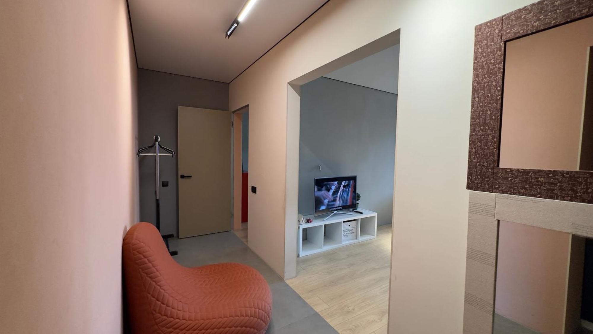 2 Room Modern Apartment View Dnipro Exteriör bild